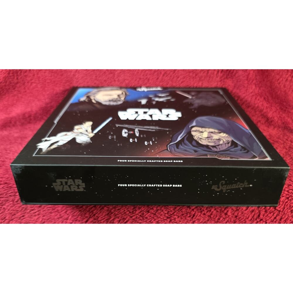 Dr. Squatch Star Wars Collector’s Box Set 4 Bar Soap Limited Edition Disney - Picture 3 of 5